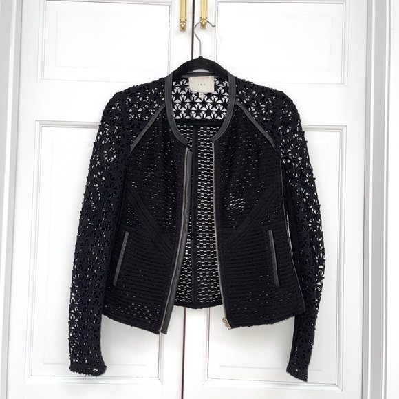 Iro Black Lewison Cutout Star Jacket - Picture 6 of 16